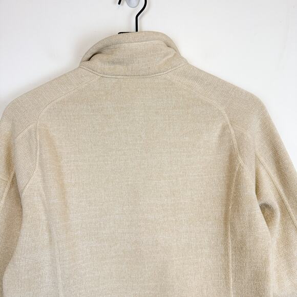 Patagonia Womens Better Sweater Fleece 1/4 Zip Oat Cream - L - Picture 7 of 9